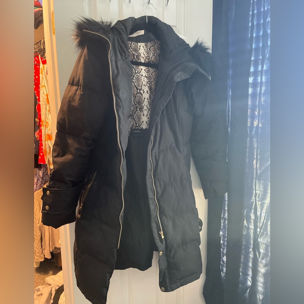 Long winter coat